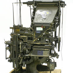 Typesetting Machine - Mergenthaler Linotype Model 8, Line Casting, 1930s