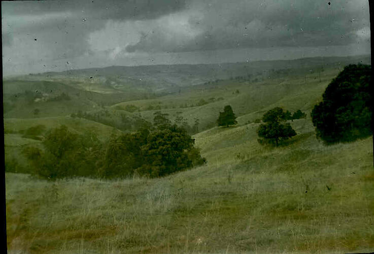 Lantern Slide - Korumburra, Victoria, 1938. [BA 1919]