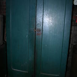 Cupboard, 2-Door, Green
