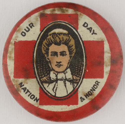 Badge - 'Our Day Nation & Honour', World War I