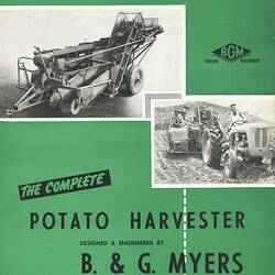 Myers Potato Harvester