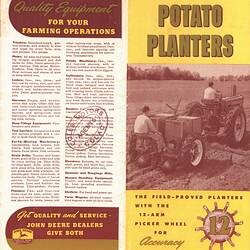 John Deere Potato Planters
