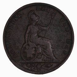 Coin - Farthing, William IV, Great Britain, 1834 (Reverse)