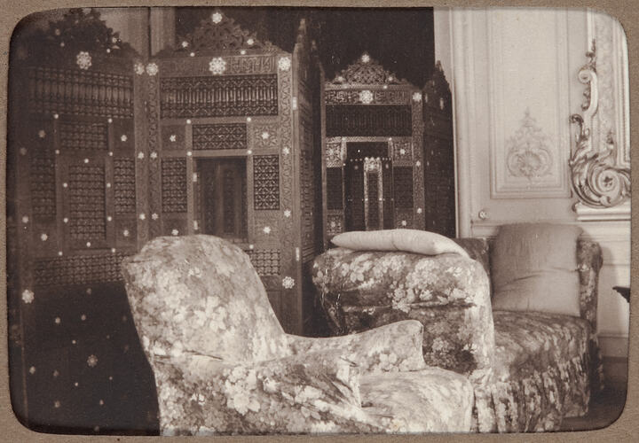 Digital Image - World War I, Lounge Chairs, Egypt, 1915-1917
