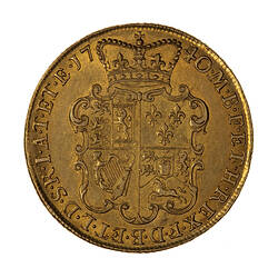 Coin - 2 Guineas, George II, Great Britain, 1740 (Reverse)