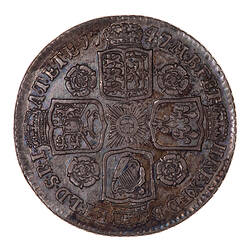 Coin - Shilling, George II, Great Britain, 1747 (Reverse)