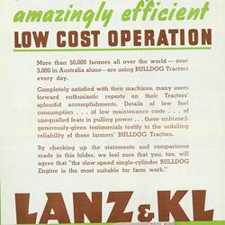 Lanz & KL Bulldog Tractors