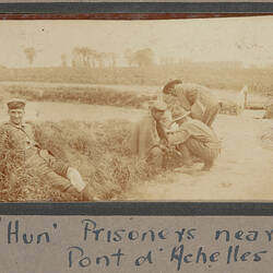 Photograph - 'Hun Prisoners near Pont d'Achelles', France, Sergeant John Lord, World War I, 1916-1917