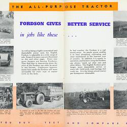 English Fordson Tractor