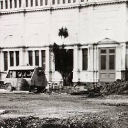 Photograph - Northern Wall of the Western Annexe, Exhibition Building, Melbourne, 1962