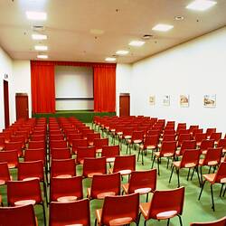 Photograph - Theatrette on Great Hall Gallery, Royal Exhibition Building, Melbourne, 1981