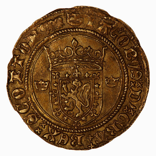 Coin - Lion, James II, Scotland, 1451-1460 (Reverse)