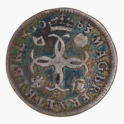 Coin - Groat, Charles II, Great Britain, 1683 (Reverse)