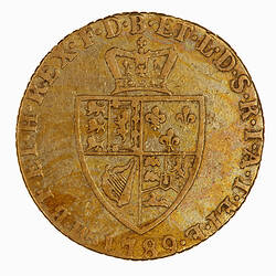 Coin - Half-Guinea, George III, Great Britain, 1789 (Reverse)