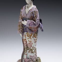 Shimotsuke Paper Doll -  'Akiyo', Samurai Wife, 1998-2007