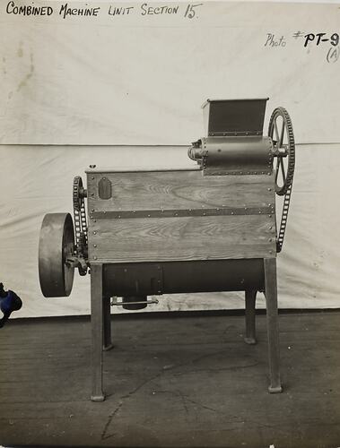 Photograph - Schumacher Mill Furnishing Works, 'Combined Machine Unit', Port Melbourne, Victoria, circa 1940s