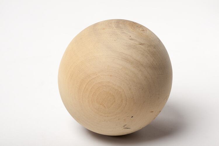 Ball - Adolph Bruhn & Son, Wooden, circa 1970-1990