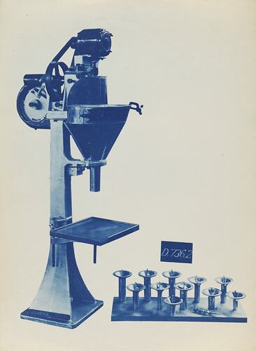 Photograph - Schumacher Mill Furnishing Works, Machine, Port Melbourne, Victoria, circa 1940s
