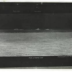 Glass Negative - Copy of 'Peaks of Enderby Land', Frank Hurley, Antarctica, 1911-1914