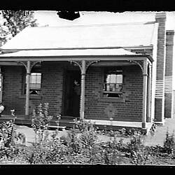 Glass Negative - Mrs Leith's Home, Charlton, Victoria, Apr 1898
