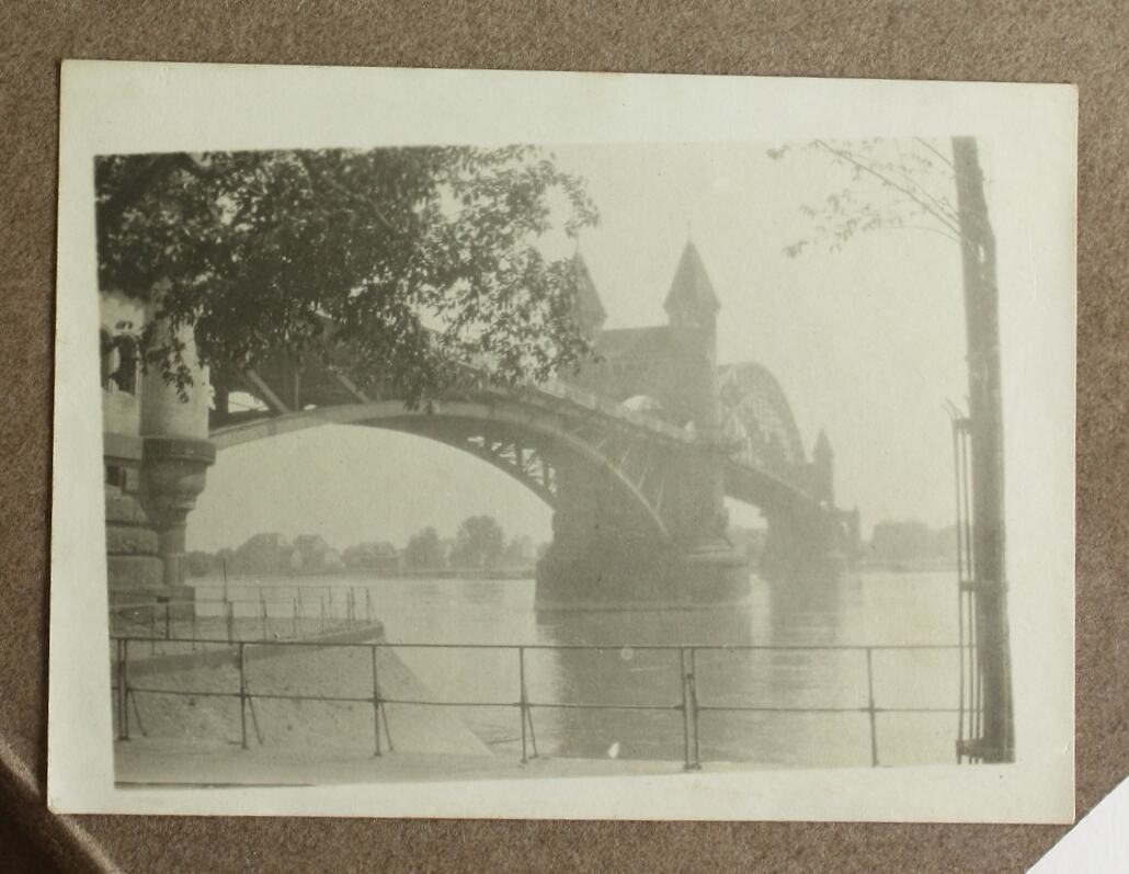 Photograph - Bridge, Driver Cyril Rose, World War I, 1916-1919