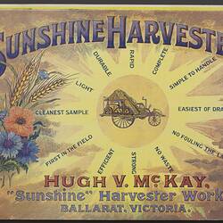Catalogue - Hugh V. McKay, Stripper Harvesters, circa 1902