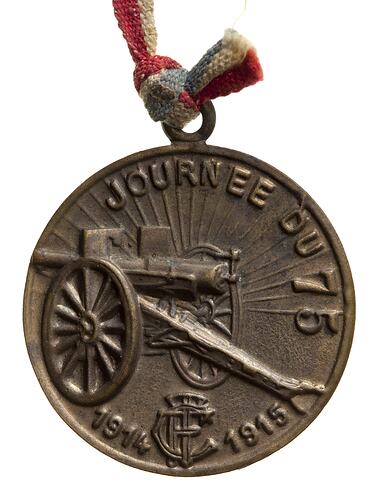 Medal - Journee Du 75, France, 1915