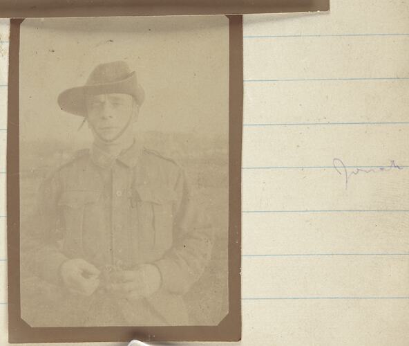 Soldier Jonah, Somme, France, Sergeant John Lord, World War I, 1917