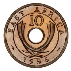 Proof Coin - 10 Cents, British East Africa, 1956