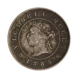Coin - Farthing, Jamaica, 1885