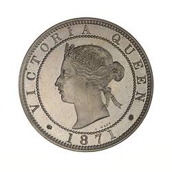 Proof Coin - 1 Penny, Jamaica, 1871