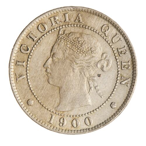 Coin - 1/2 Penny, Jamaica, 1900