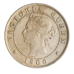 Coin - 1/2 Penny, Jamaica, 1900