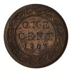 Coin - 1 Cent, Canada, 1902