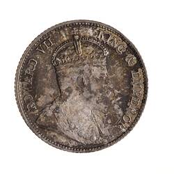 Coin - 10 Cents, Straits Settlements, 1902