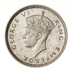 Proof Coin - 25 Cents, Seychelles, 1939
