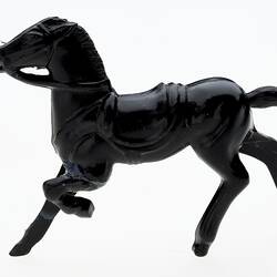 Toy Horse - Black Plastic
