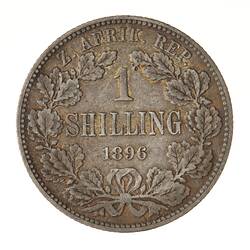 Coin - 1 Shilling, South Africa, 1896