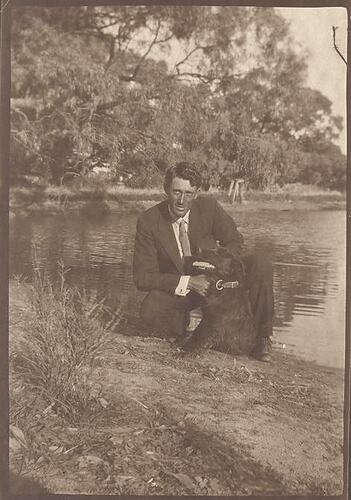 Photograph - Cluny Macpherson, father of Hope Macpherson, Victoria