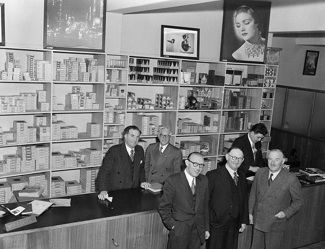 Ilford Ltd, Workers in Retail Store, Melbourne, Victoria, Sep 1953