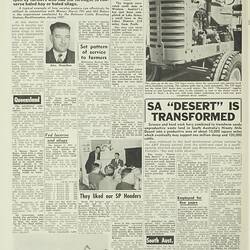 Magazine - Sunshine Massey Harris Review, Vol 2, No 15, Mar 1958