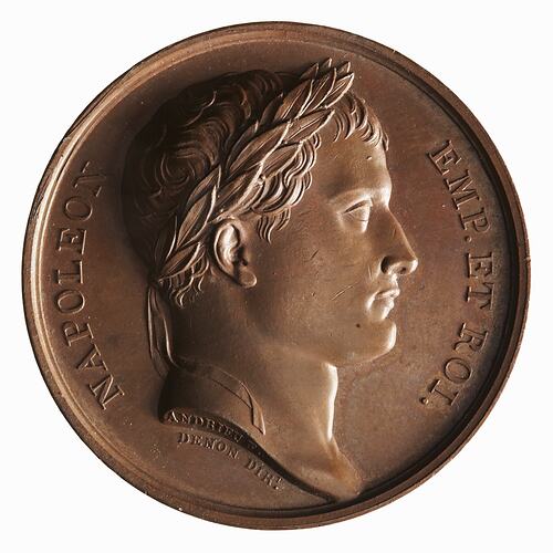 Medal - Schools of Medicine, Napoleon Bonaparte (Emperor Napoleon I), France, 1805