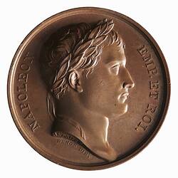 Medal - Schools of Medicine, Napoleon Bonaparte (Emperor Napoleon I), France, 1805