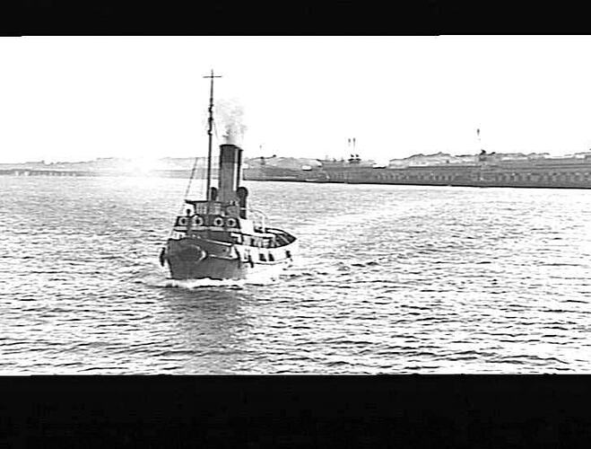 Photograph - Steam Tug, Fremantle Harbour, 1934