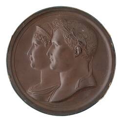 Medal - Portrait of Napoleon & Maria Louisa, France, circa 1810