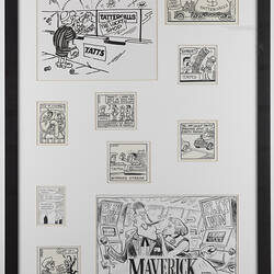 Cartoons - Framed