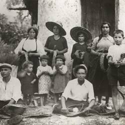 Digital Photograph - D'Aprano Family, Ventosa, Italy, 1937