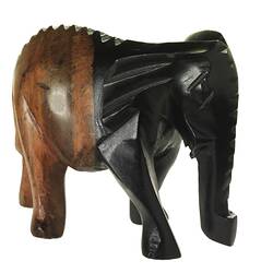 Elephant - Carved Wood, Small, Douala, Cameroon, 2006 - 2009