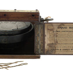 Compass - Kelvin & James White Ltd, Portable Marine Type, Glasgow & London, circa 1910 (Detail)