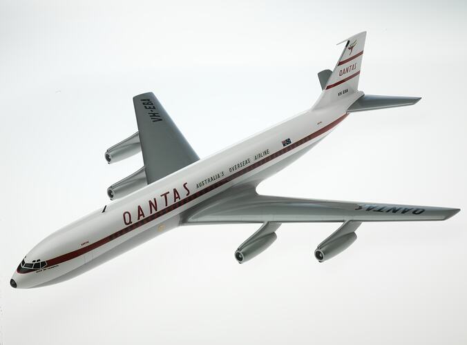 White model aeroplane.